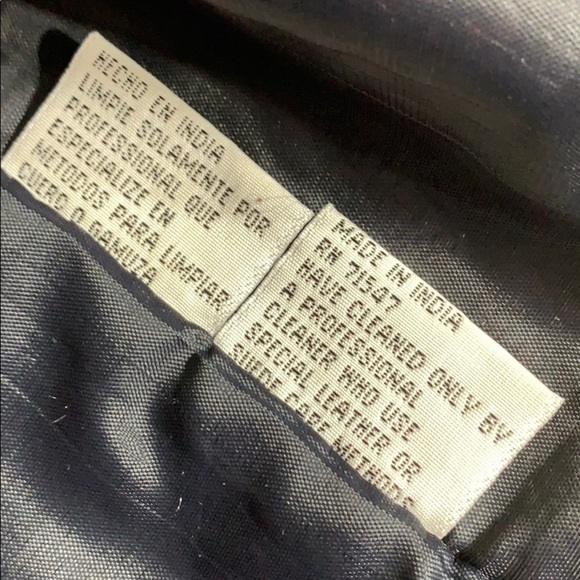 Vintage DS Don’t Stop western Leather Newsprint Vest medium patchwork women’s - Picture 4 of 7